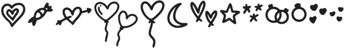 Uplifting Doodles otf (400) Font UPPERCASE