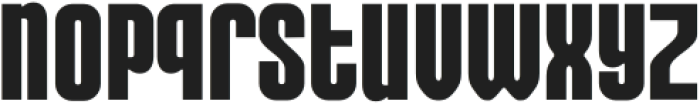 UpnormalRegular otf (400) Font LOWERCASE