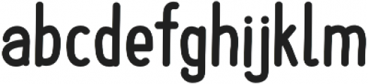 Upright Bold otf (700) Font LOWERCASE