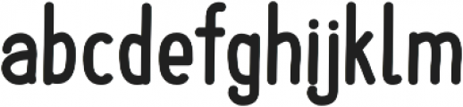 Upright Bold ttf (700) Font LOWERCASE