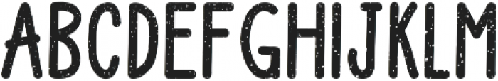 Upright Grunge ttf (400) Font UPPERCASE