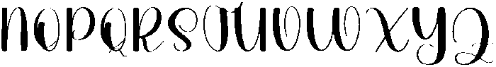 Upright Regular otf (400) Font UPPERCASE