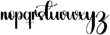 Upright Regular otf (400) Font LOWERCASE