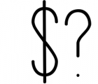 Upright - A Handwritten Sans Serif 1 Font OTHER CHARS