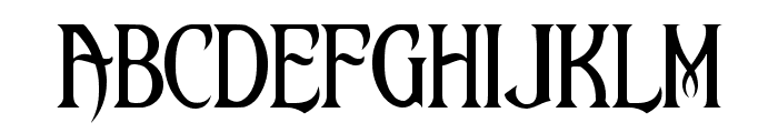 Upon A Dream [Maleficent] Font LOWERCASE