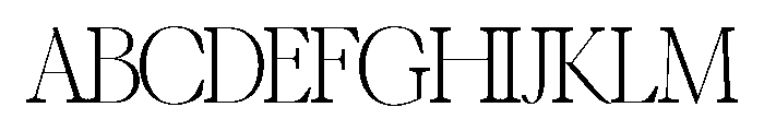 Upstair Serif Regular Font UPPERCASE