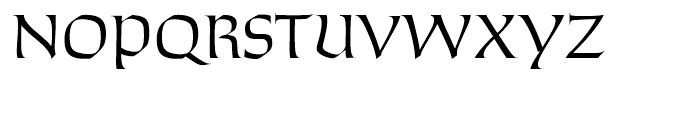 Uppsala Regular Font UPPERCASE