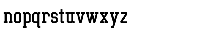 UPSTATE Regular Font LOWERCASE