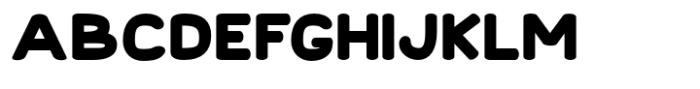 Upround Font UPPERCASE