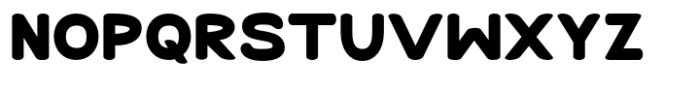 Upround Font UPPERCASE