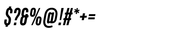 Upstanding Pro Bold Italic Font OTHER CHARS