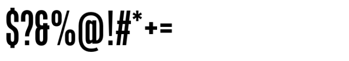 Upstanding Pro MAX Bold Font OTHER CHARS
