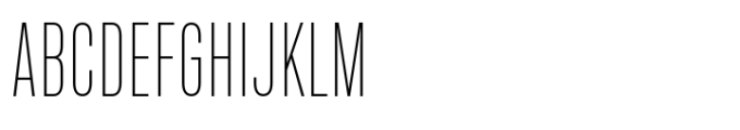 Upstanding Pro MAX Extra Light Font UPPERCASE