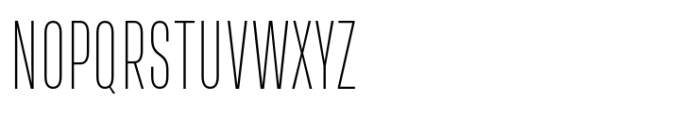 Upstanding Pro MAX Extra Light Font UPPERCASE