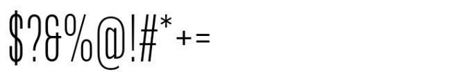 Upstanding Pro MAX Light Font OTHER CHARS