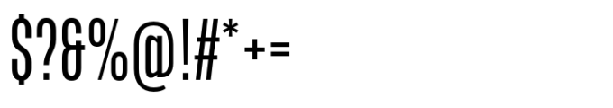 Upstanding Pro MAX Medium Font OTHER CHARS