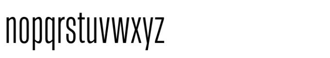 Upstanding Pro MAX Regular Font LOWERCASE