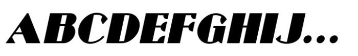 Uptown Deco JNL Oblique FONT