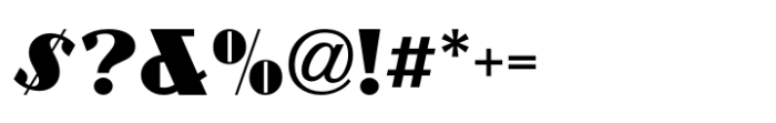 Uptown Deco JNL Regular Font OTHER CHARS