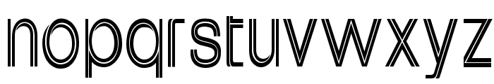 Upperville Condensed Normal Font LOWERCASE