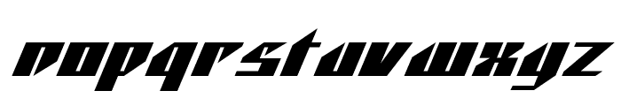 Upstate-BoldItalic Font LOWERCASE