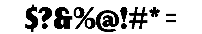 Urca Black Font OTHER CHARS