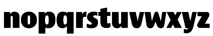 Urca Black Font LOWERCASE
