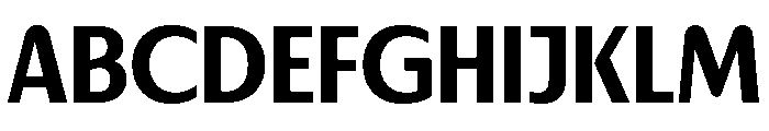 Urca Bold Font UPPERCASE