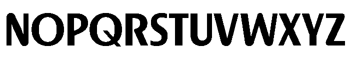 Urca Bold Font UPPERCASE