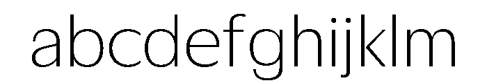 Urca Extralight FONT