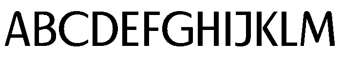 Urca Medium Font UPPERCASE