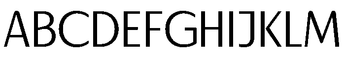 Urca Regular Font UPPERCASE