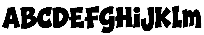 Urban Blast Font UPPERCASE