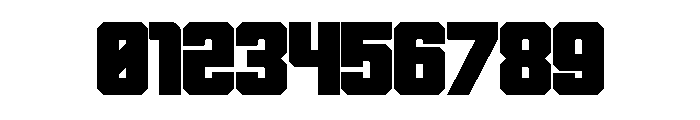 Urban Block Regular Font OTHER CHARS