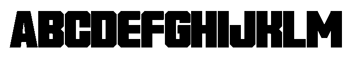 Urban Block Regular Font UPPERCASE