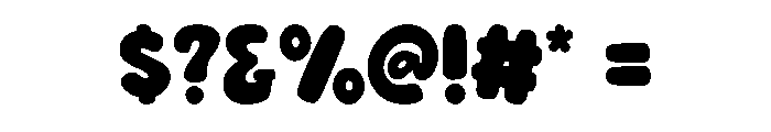Urban Bright Regular Font OTHER CHARS