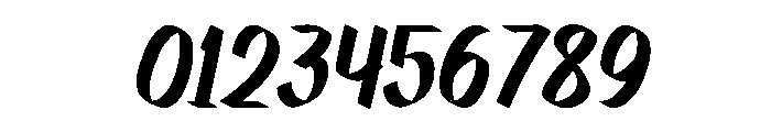 Urban Char Italic Font OTHER CHARS