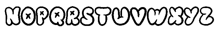 Urban Comic By Squeeb C Regular Font LOWERCASE
