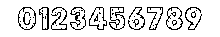 Urban Crack Font OTHER CHARS