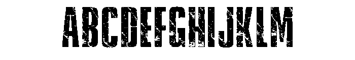Urban Fighter Regular Font UPPERCASE