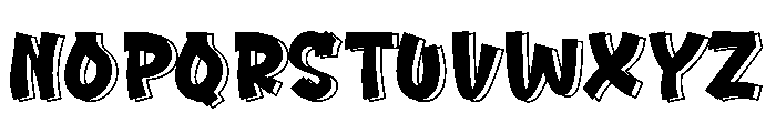 Urban Graffiti1 Font UPPERCASE