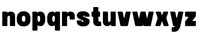 Urban Grind Regular Font LOWERCASE