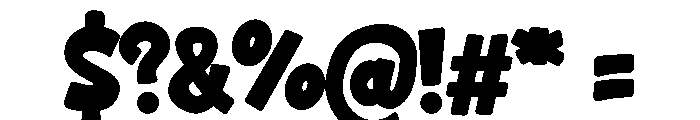Urban Hill Font OTHER CHARS
