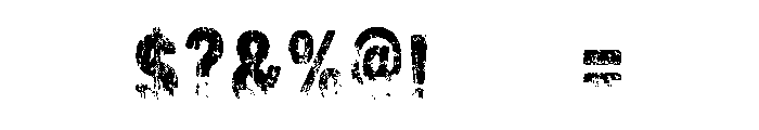 Urban Jungle grunge Regular Font OTHER CHARS