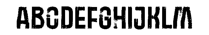 Urban Nomad Regular Font UPPERCASE