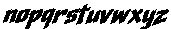 Urban Project Font LOWERCASE