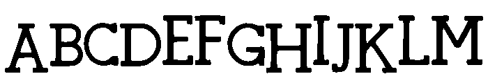 Urban_Trail Font UPPERCASE