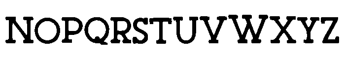 Urban_Trail Font LOWERCASE