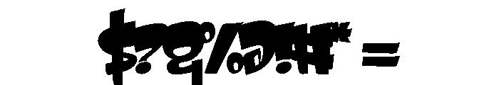 Urban Truck Font OTHER CHARS