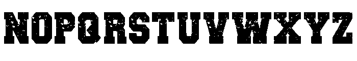 Urban Varsity Regular Font LOWERCASE
